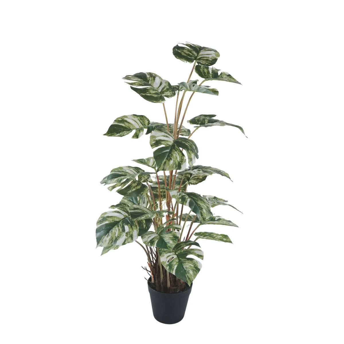 Premium Artificial Monstera Deliciosa / Variegated Monstera (Swiss Cheese) 90cm - Designer Plants