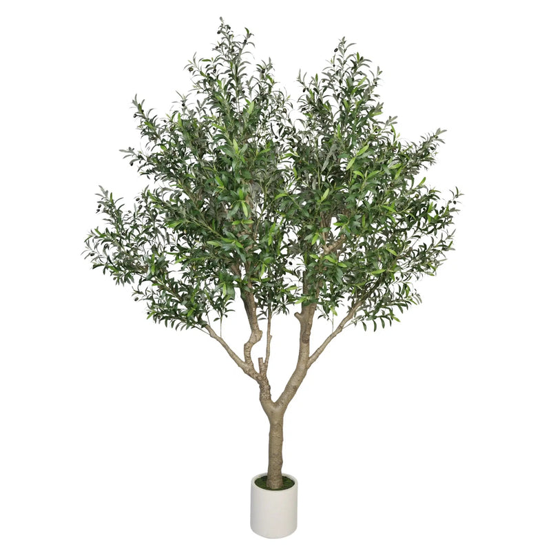 Nearly Natural Extra Large Olive Tree with Olives 280cm