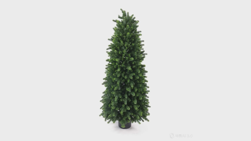 artificial cypress pine tree 150cm - rotating product video