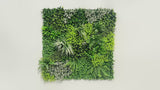 Forest Floor Artificial Vertical Garden / Green Wall Panel 1m x 1m UV Resistant - product video