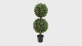 artificial two ball topiary tree 83cm - rotating product video