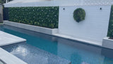 Luxury Snowy White Vertical Garden / Green Wall UV Resistant 100cm x 100cm - product video
