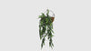 Artificial Hanging Fern Garland Bush UV Resistant and Fire Rated 18cm Wide x 75cm Long - product video