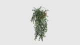 Artificial Hanging Dark Green Pearls Garland Bush UV Resistant and Fire Rated 20cm Wide x 75cm Long - product video