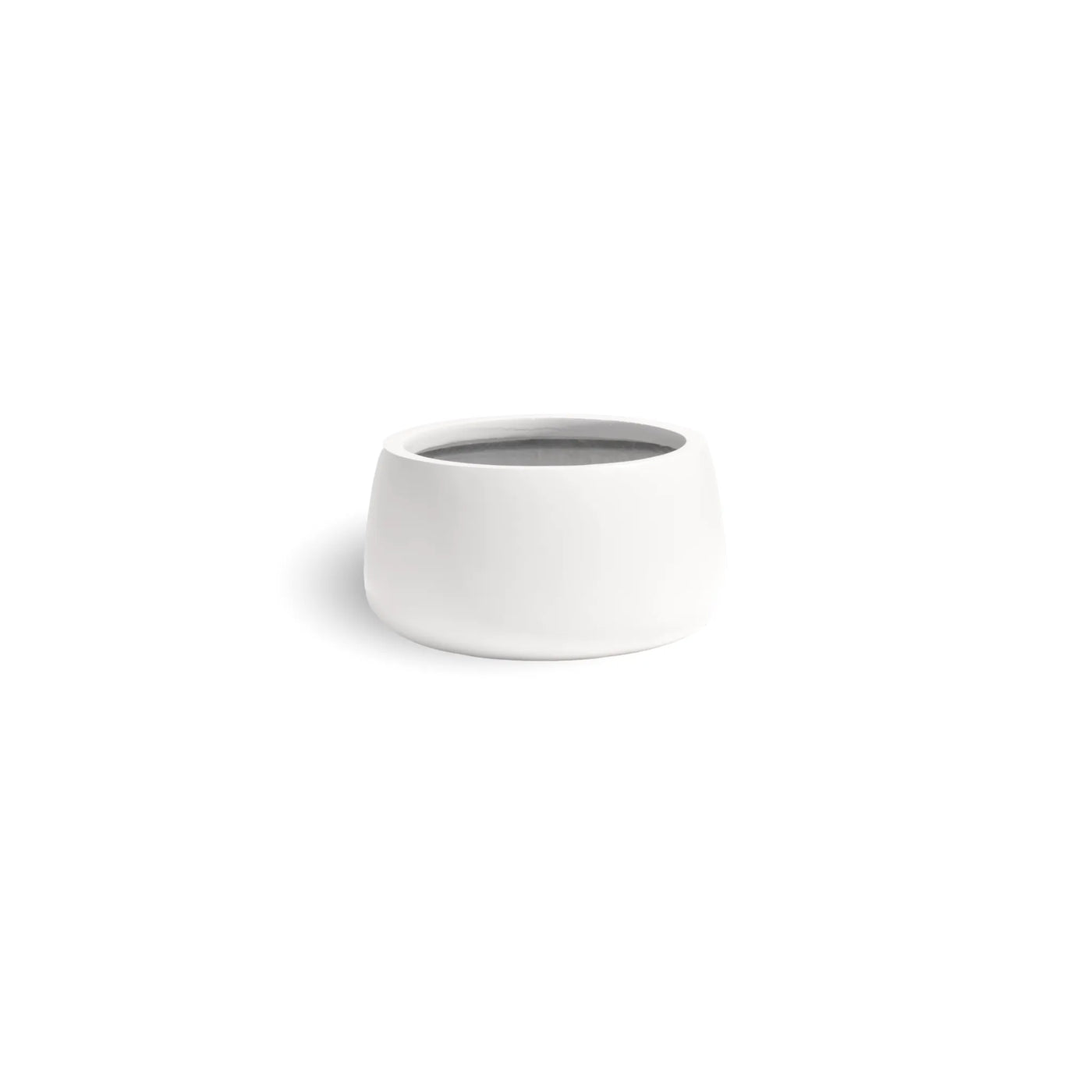 Luxury Soft Tapered Bowl Planter Set of 4 | Premium Pot Range | Matt White