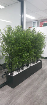 Premium Dense Artificial Black Bamboo 180cm