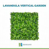 Lavandula Vertical Garden / Green Wall UV Resistant 1m x 1m