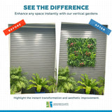 Flowering Lilac Vertical Garden / Green Wall UV Resistant 100cm x 100cm Panel