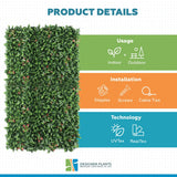 Photinia (Red Robin) Hedge Leaf Screens / Panels UV Resistant 1m x 1m