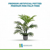 Premium Artificial Potted Premium Mini Palm Tree 55cm