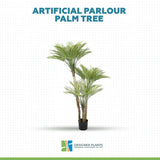 Artificial Parlour Palm Tree 180cm Multi Trunk UV Resistant