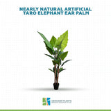 Nearly Natural Artificial Tree Taro Elephant Ear Palm 170cm