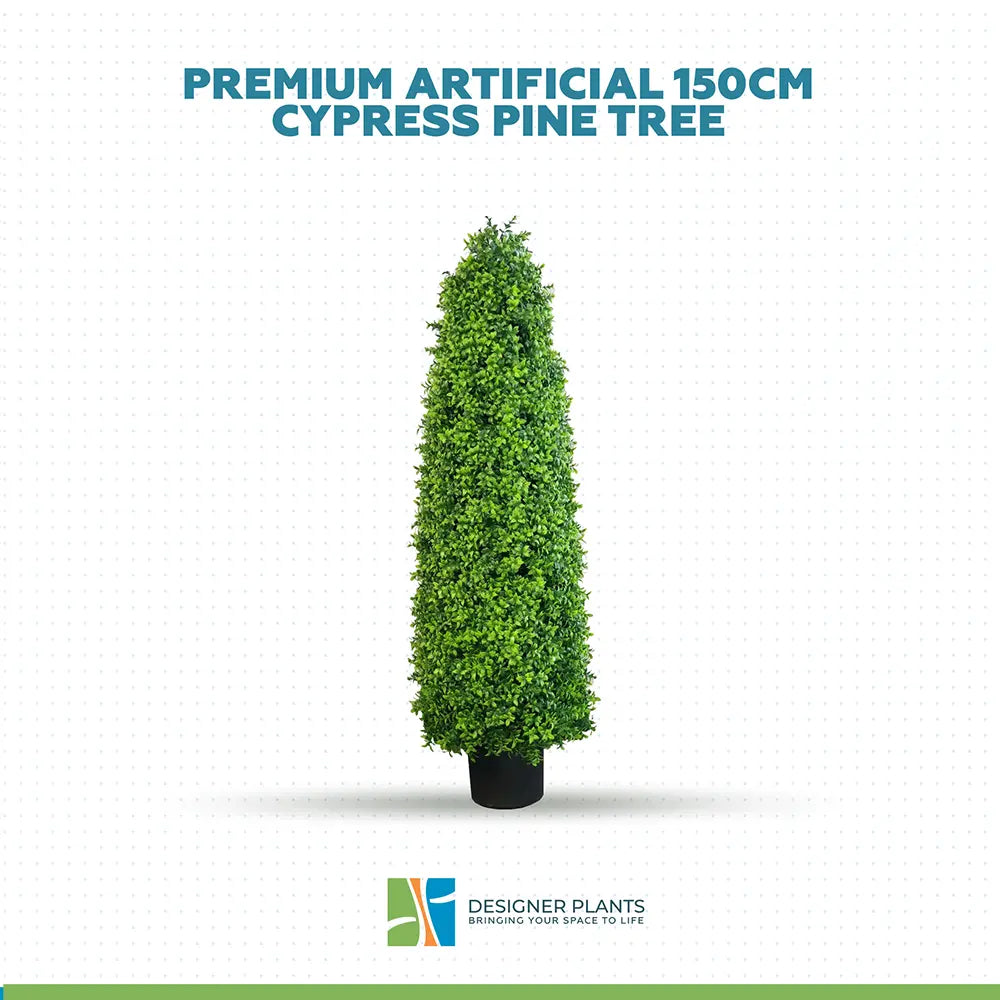 Premium Artificial 150cm Cypress Pine Tree UV Resistant