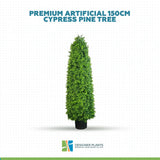 Premium Artificial 150cm Cypress Pine Tree UV Resistant