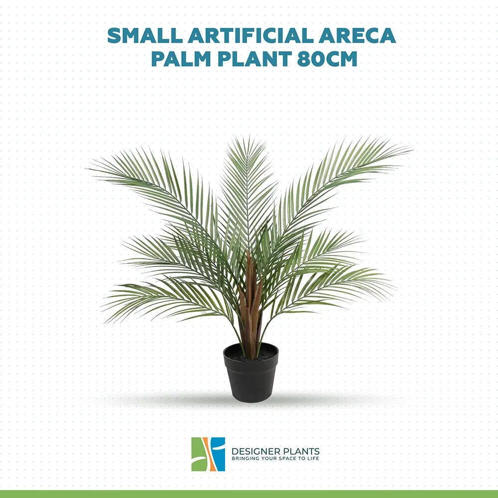 Luxury Small Artificial Areca Palm Plant 80cm