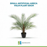 Luxury Small Artificial Areca Palm Plant 80cm