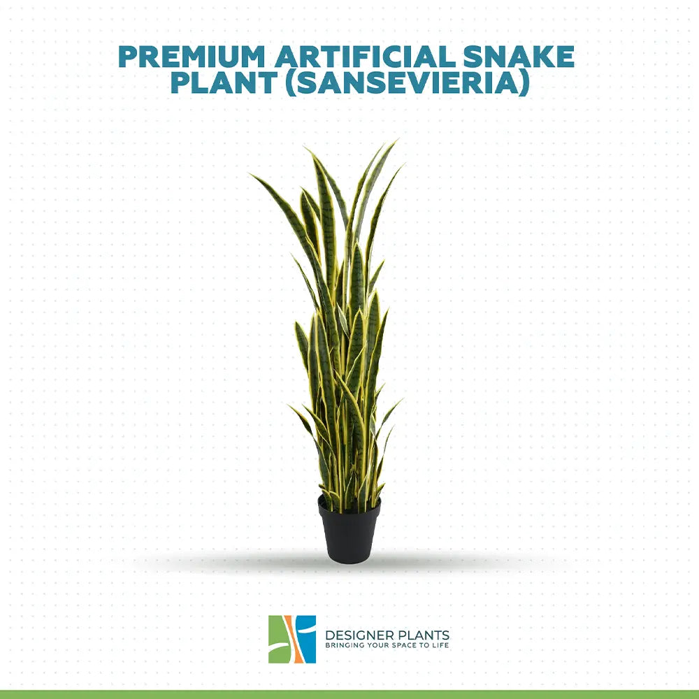 Premium Artificial Snake Plant (Sansevieria) 150cm UV Resistant