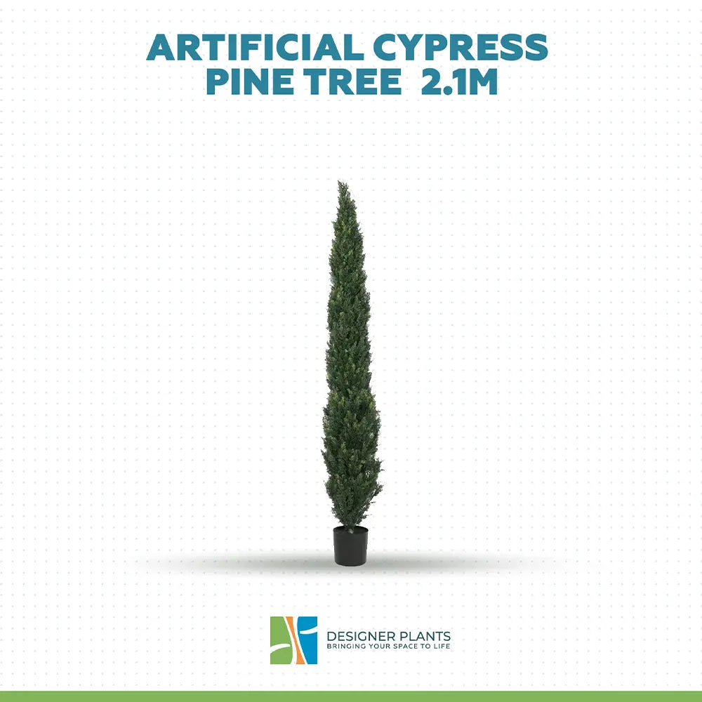Artificial Cypress Pine Tree UV Resistant  2.1M