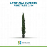 Artificial Cypress Pine Tree UV Resistant  2.1M
