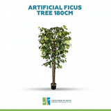 Artificial Ficus Tree 180cm Nearly Natural UV Resistant