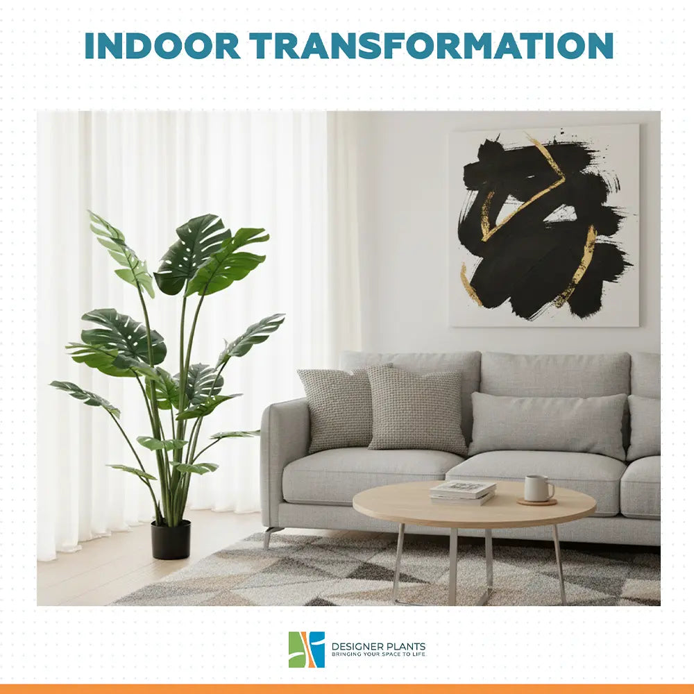 Premium Artificial Potted Monstera Tree 150cm