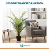 Luxury Small Artificial Areca Palm Plant 80cm