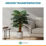 Premium Artificial Monstera Deliciosa Tree 100cm