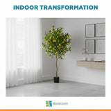 Artificial Lemon Tree (Potted) with Lemons 150cm