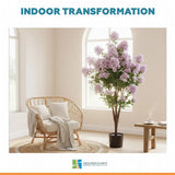 Flowering Lilac Crepe Myrtle Tree 120cm UV Resistant