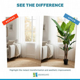 Nearly Natural Artificial Tree Taro Elephant Ear Palm 170cm