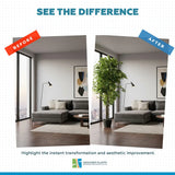 Premium Bushy Potted Artificial Ficus Tree 140cm