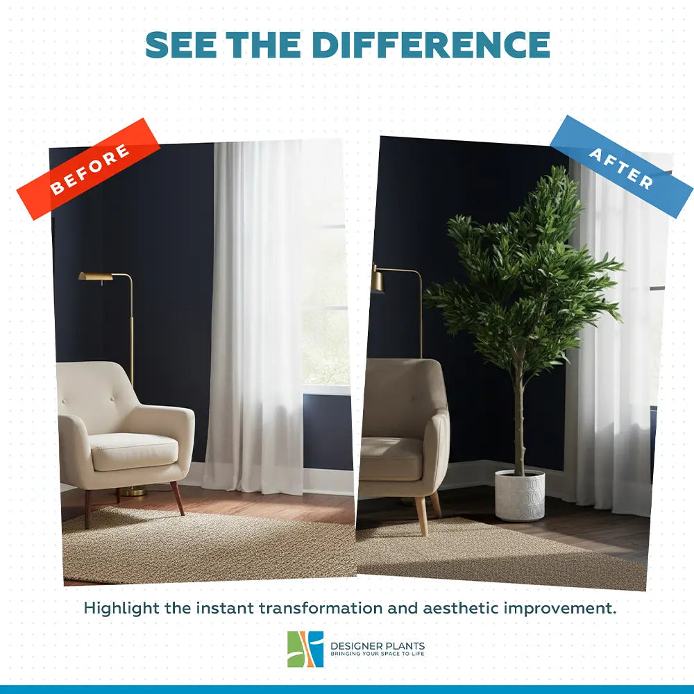 Premium Artificial Olive Tree 130cm UV Resistant