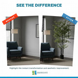Premium Dense Artificial Black Bamboo 180cm