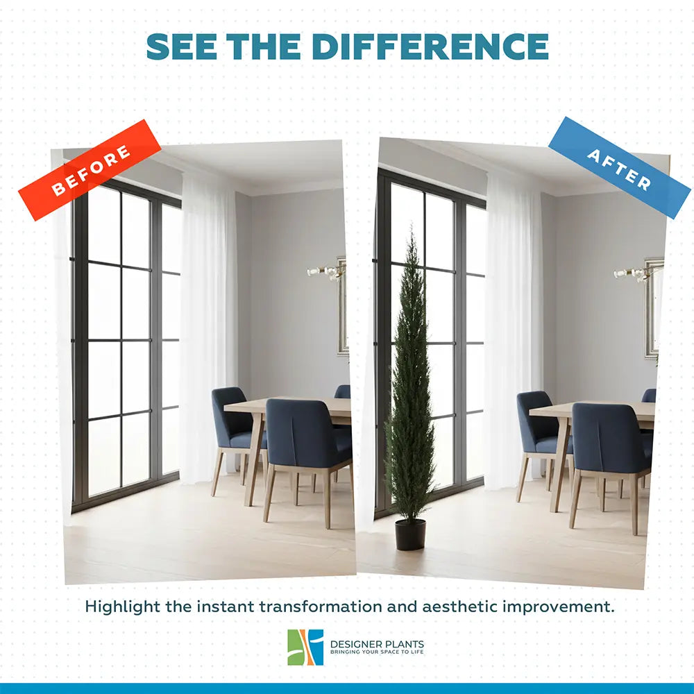 Artificial Cypress Pine Tree UV Resistant  2.1M