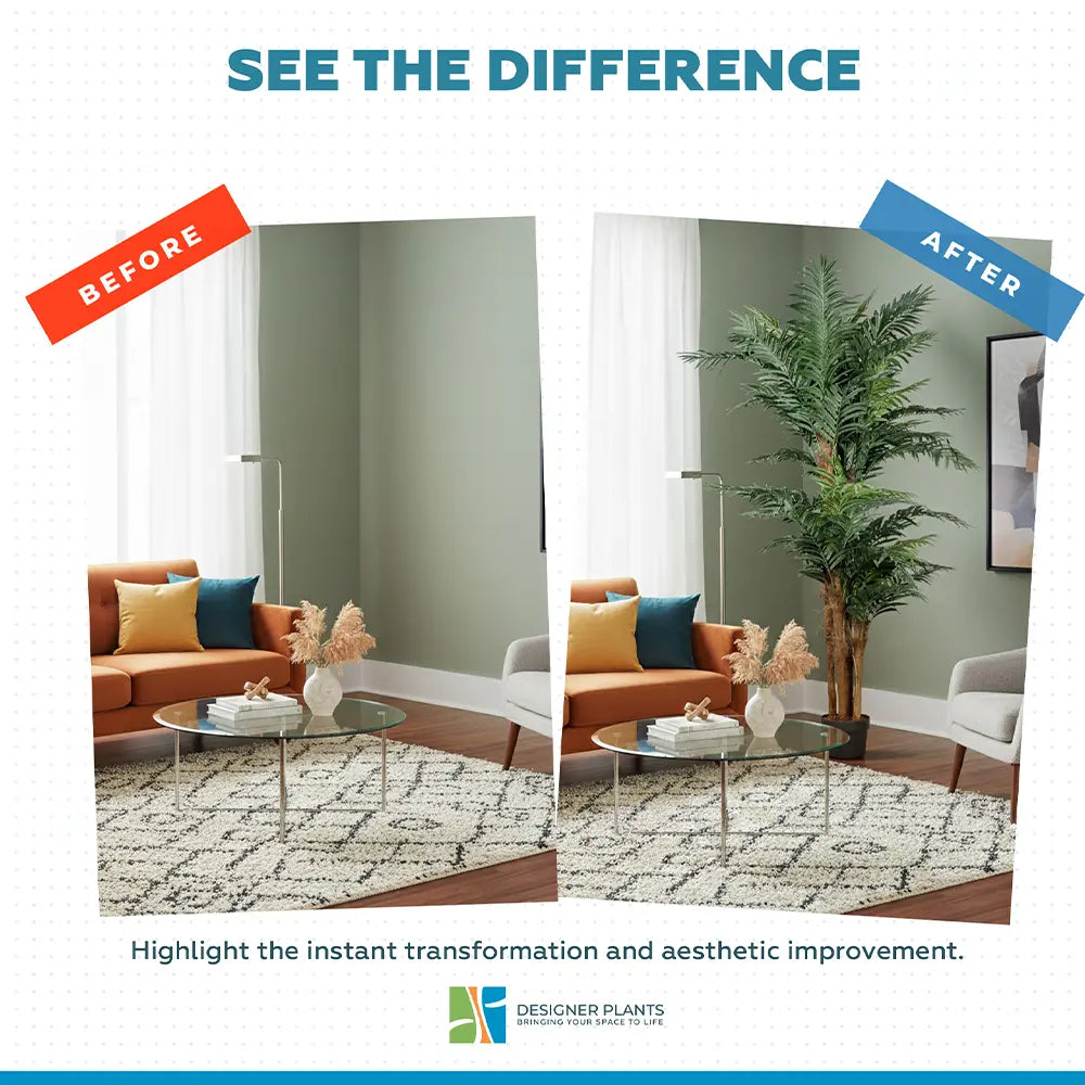 Large Artificial Tropical Palm Tree (Amazingly Real) 300cm