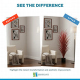 Burgundy Potted Artificial Long Grass (Yucca Grass) 115cm UV Resistant