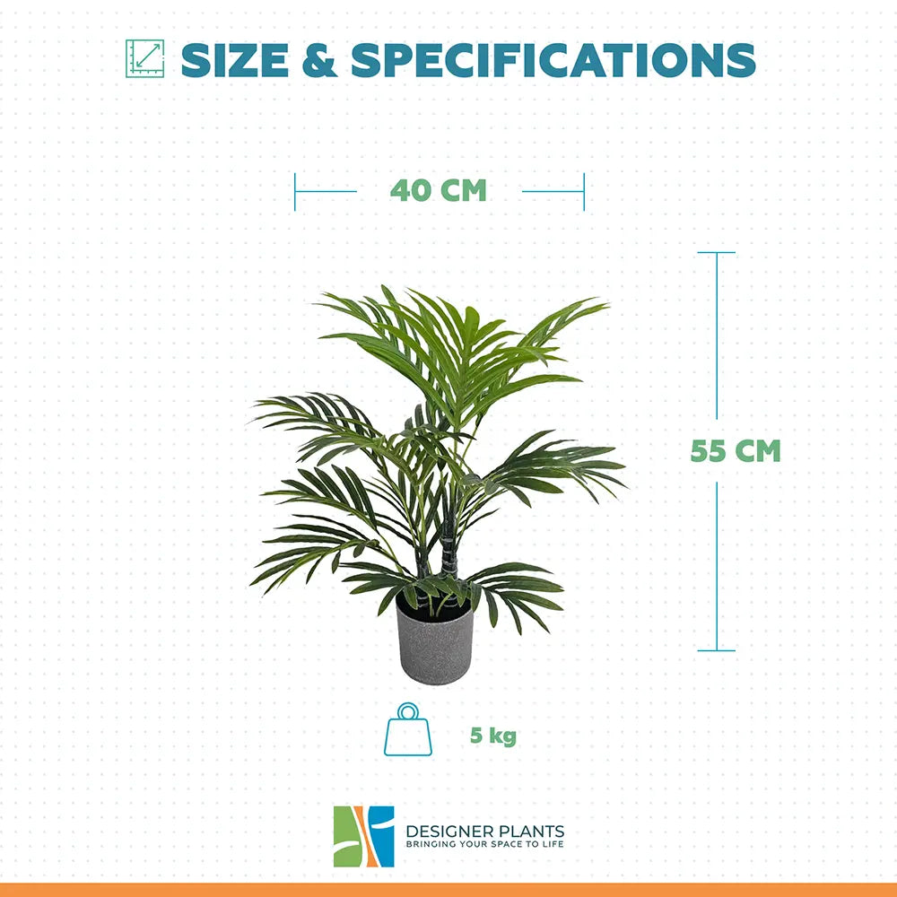 Premium Artificial Potted Premium Mini Palm Tree 55cm