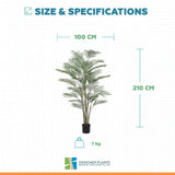 Premium Artificial Areca Palm Tree 210cm UV Resistant (New Arrival)