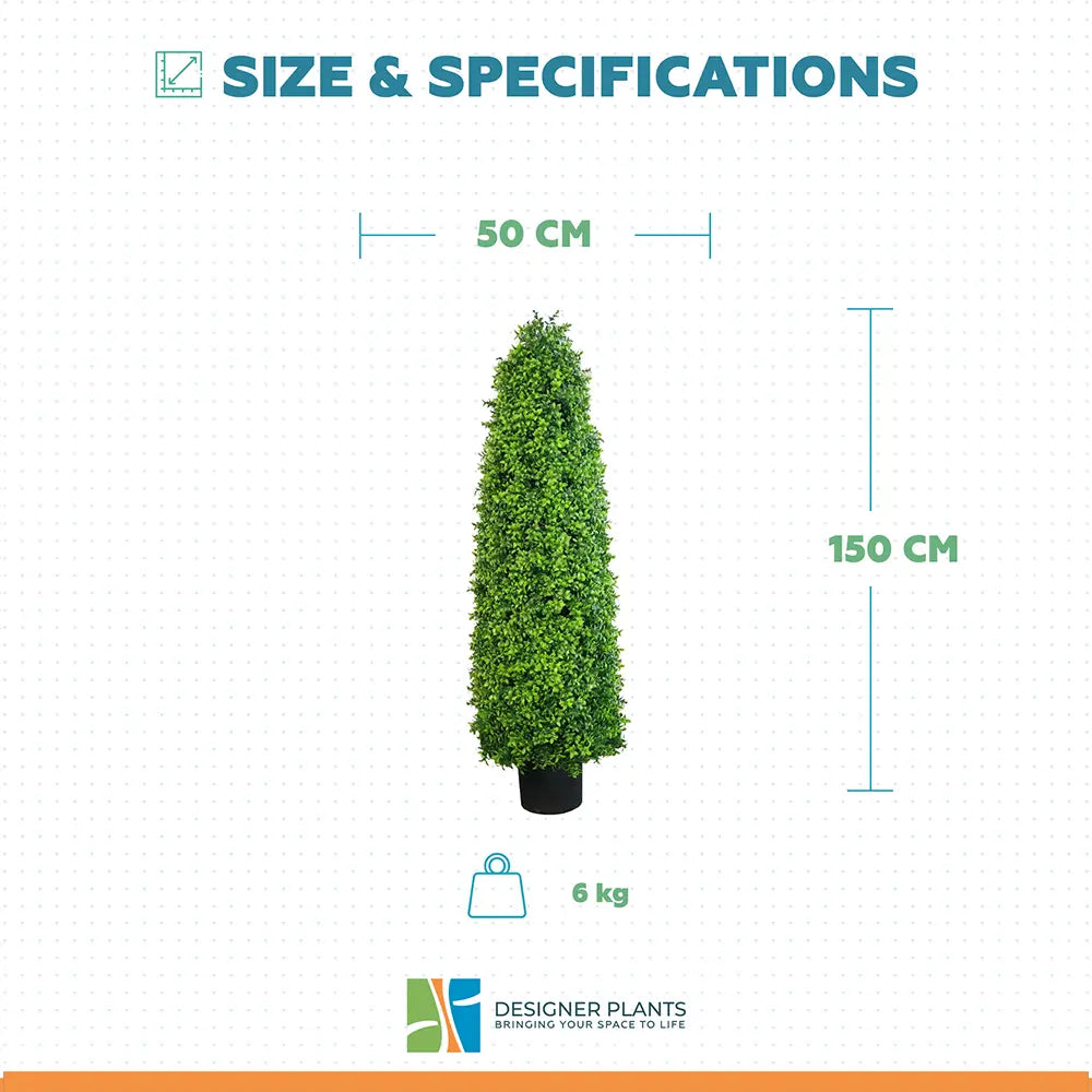 Premium Artificial 150cm Cypress Pine Tree UV Resistant
