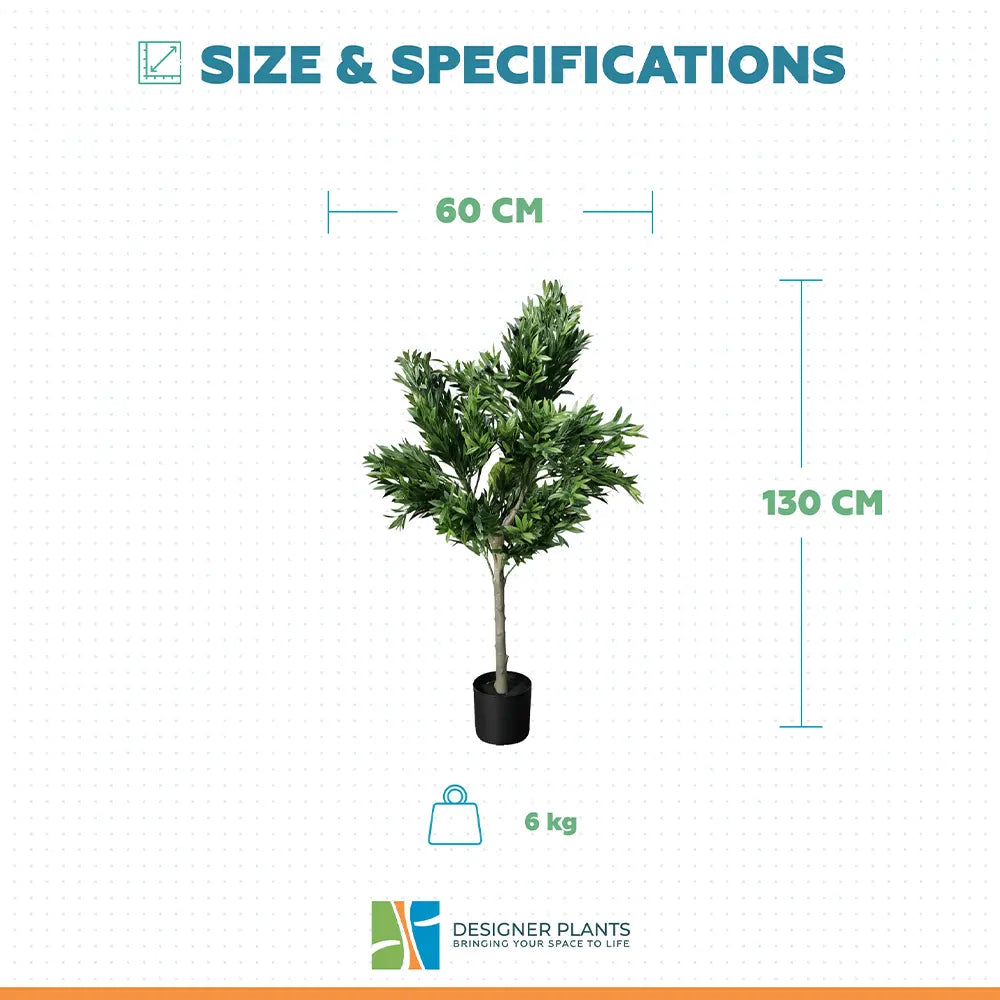 Premium Artificial Olive Tree 130cm UV Resistant