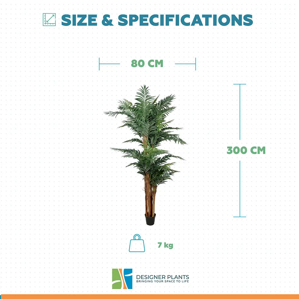 Large Artificial Tropical Palm Tree (Amazingly Real) 300cm