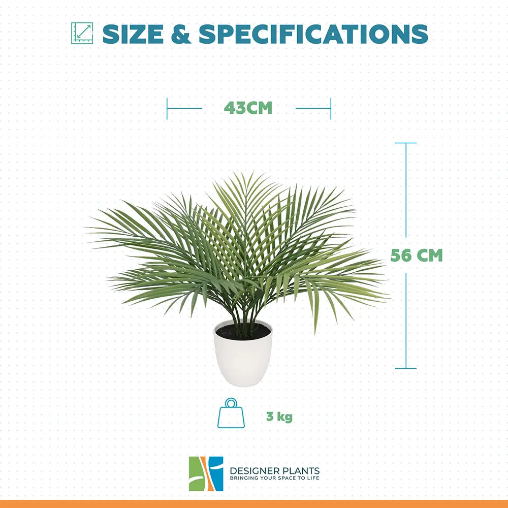 Premium Artificial Areca Palm Tree 50cm UV Resistant