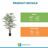 Premium Artificial Areca Palm Tree 210cm UV Resistant (New Arrival)
