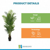 Premium Artificial Areca Palm Tree Real Touch 160cm