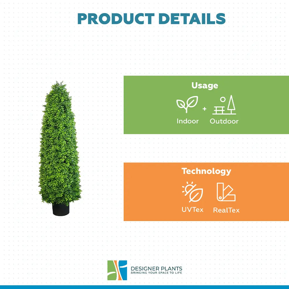 Premium Artificial 150cm Cypress Pine Tree UV Resistant