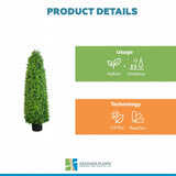Premium Artificial 150cm Cypress Pine Tree UV Resistant