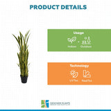 Premium Artificial Snake Plant (Sansevieria) 150cm UV Resistant