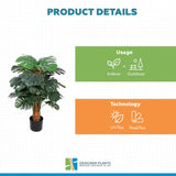 Premium Artificial Monstera Deliciosa Tree 100cm