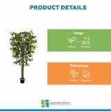 Artificial Ficus Tree 180cm Nearly Natural UV Resistant