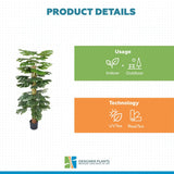 Premium Artificial Potted Monstera Plant 145cm